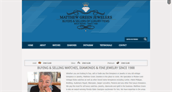 Desktop Screenshot of matthewgreeninc.com