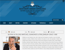 Tablet Screenshot of matthewgreeninc.com